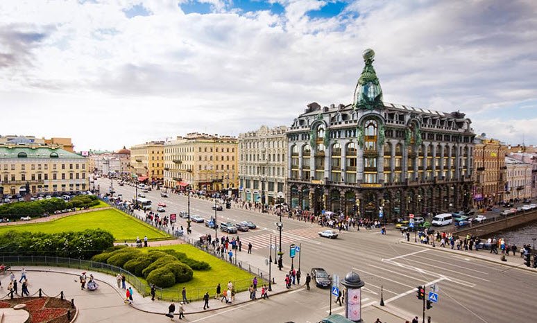 Nevsky Prospect, St. Petersburg, Russia